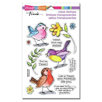 Stampendous Perfectly Clear Stamps - Sketchy Birds